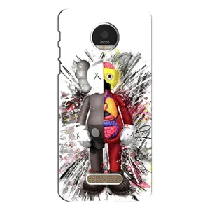 Чохли для Motorola MOTO Z Play - Bearbrick Louis Vuitton (PREMIUMPrint) (Беарбрік)