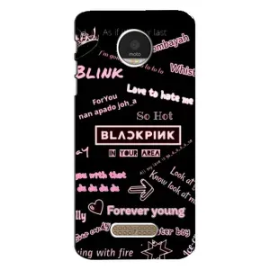 Чохол з музикальним гуртом для Motorola MOTO Z Play (BLACKPINK)