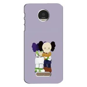 Чохли для Motorola MOTO Z Play - Bearbrick Louis Vuitton (PREMIUMPrint) (Дружба Беарбрік)