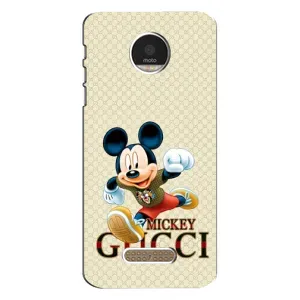Чохол Disney Mouse Motorola MOTO Z Play (PREMIUMPrint) (Mikki Gucci)