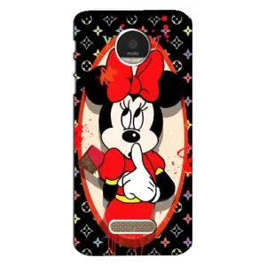 Чохол Disney Mouse Motorola MOTO Z Play (PREMIUMPrint) (Мінні Маус ЛВ)
