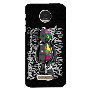 Чохли для Motorola MOTO Z Play - Bearbrick Louis Vuitton (PREMIUMPrint) (Стиль Bearbrick)