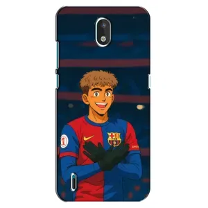 Чехол с футболистом Ламин Ямаль Nokia 1.3 (Футболист Ямаль)