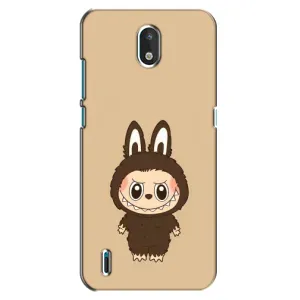Чехол с Лабубу на Nokia 1.3 (Bored Ape в красном)