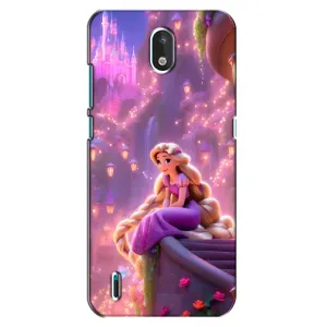 Чехол с принтом «Рапунцель в замке» для Nokia 1.3