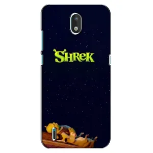 Чохол з мультфільмом Шрек на Nokia 1.3 (Відпочиваючий Шрек)