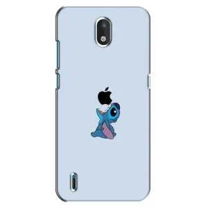 Чехол с принтом Стич на Nokia 1.3 (Stitch apple)