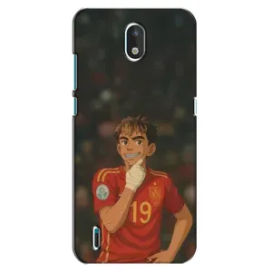 Чехол с футболистом Ламин Ямаль Nokia 1.3 (Ямаль аниме)