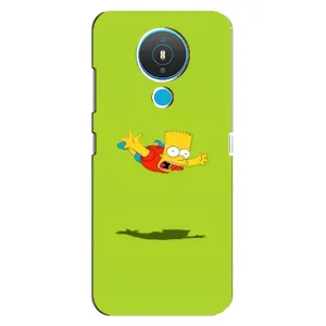 Чjхол з Сімпсонами для Nokia 1.4 (VPrint) (Барт Сімпсон)