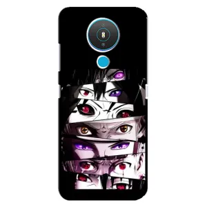 Чехол с принтом «Глаза Anime» для Nokia 1.4
