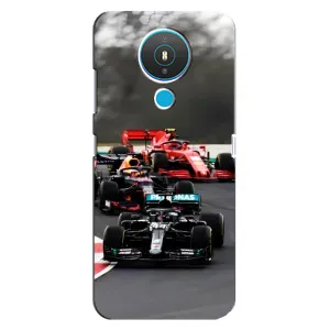 Чехол с принтом «Гонка Формула 1» для Nokia 1.4