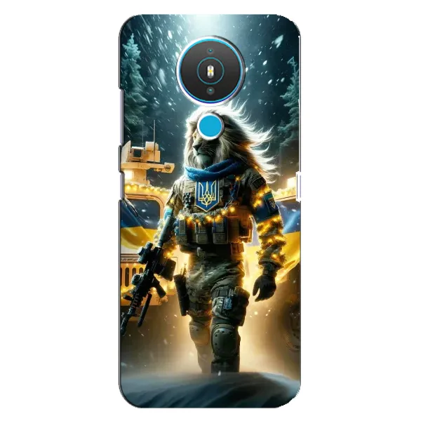 Чехол с принтом «ЛЕВ ЗСУ» для Nokia 1.4