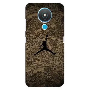 Чехлы для Nokia 1.4 - с картинкой JORDAN (AlphaPrint)