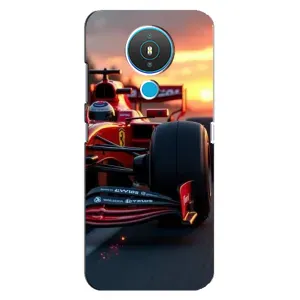 Чехол с принтом «Макларен на закате» для Nokia 1.4