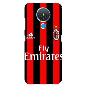 Чохли для Nokia 1.4 (VPrint) - Футбольні клуби (Milan)