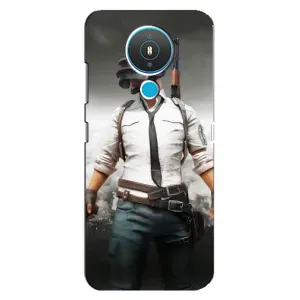 Чехол PUBG для Нокиа 1.4 (AlphaPrint)