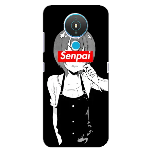 Чехол с принтом «Senpai» для Nokia 1.4