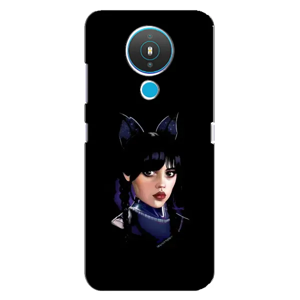 Чохол з принтом «серйозна Венздей» для Nokia 1.4 Чохол з принтом «серйозна Венздей» для Nokia 1.4