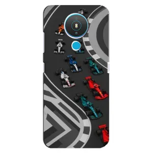 Чехол с принтом «Трасса Ф1» для Nokia 1.4