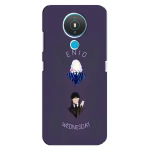 Чохли Венсдей на Nokia 1.4 Уенсдей (AlphaPrint) (Венздей і подруга)