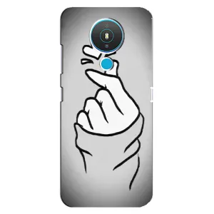 Чехол с принтом «Значок Love» для Nokia 1.4