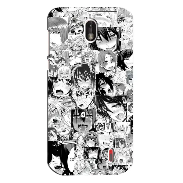 Чехол с принтом «Ahegao manga» для Nokia 1