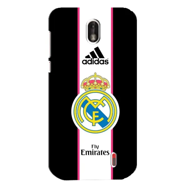 Чохол з принтом «лого Real Madrid» для Nokia 1 Чохол з принтом «лого Real Madrid» для Nokia 1