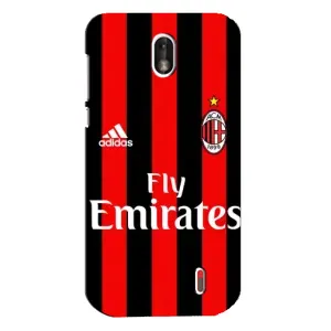 Чохли для Nokia 1 (VPrint) - Футбольні клуби (Milan)