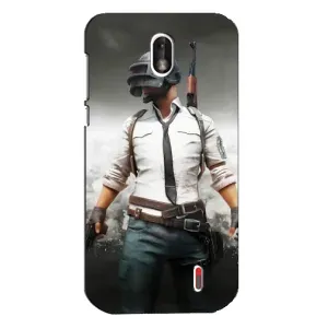 Чехол PUBG для Нокиа 1 (AlphaPrint)