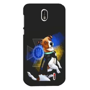 Чехлы с картинкой собаки Патрон для Nokia 1 (AlphaPrint) (Патрон собачка)