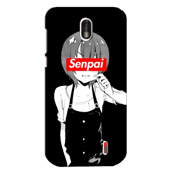 Чехол с принтом «Senpai» для Nokia 1