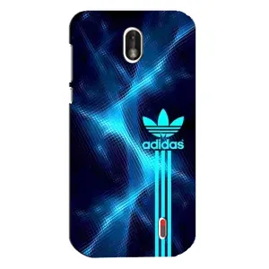 Чехол с принтом «Синий Адидас» для Nokia 1