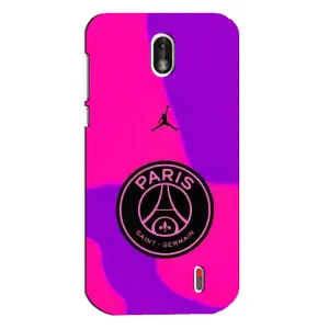 Чохли PSG для Nokia 1 (AlphaPrint) (яскравий ПСЖ)
