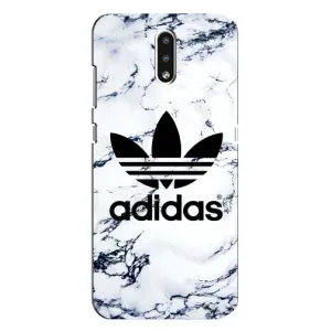 Чехол с принтом «Адидас на мраморе» для Nokia 2.3