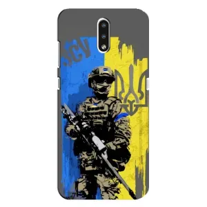 Чехлы с картинкой ЗСУ для Nokia 2.3 (AlphaPrint) (АРТ солдат)