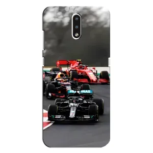 Чехол с принтом «Гонка Формула 1» для Nokia 2.3