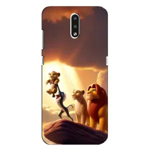 Чехол с принтом «Симба на презентации» для Nokia 2.3