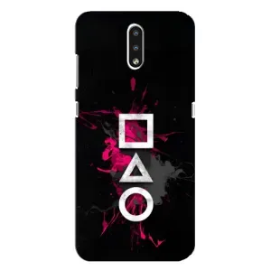 Чохол Гра в кальмара для Nokia 2.3 (Символи Гра кальмара)