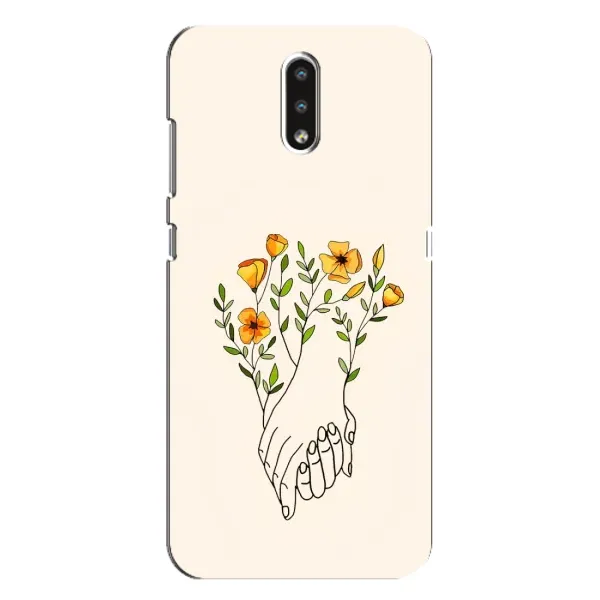 Чохол з принтом «Руки любві» для Nokia 2.3