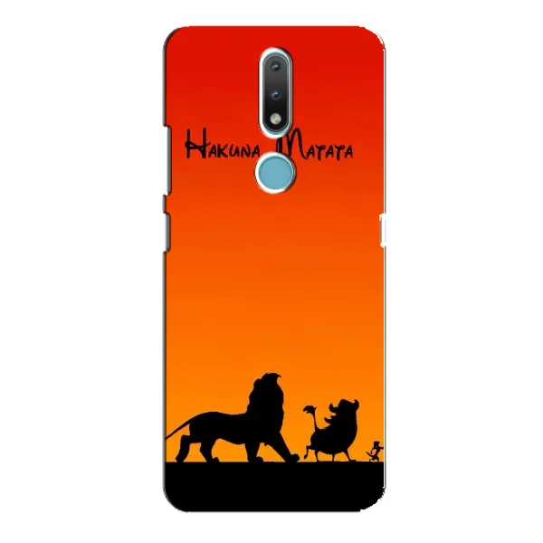 Чехол с принтом «Акуна Матата закат» для Nokia 2.4 Чехол с принтом «Акуна Матата закат» для Nokia 2.4