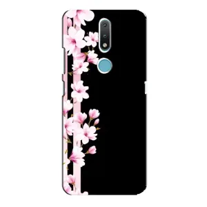 Чехол с принтом «Цветочки» для Nokia 2.4