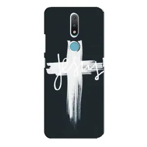Чехол с принтом «Иисус» для Nokia 2.4