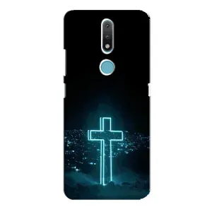 Чехол для Nokia 2.4 (AlphaPrint) - (Христианские)