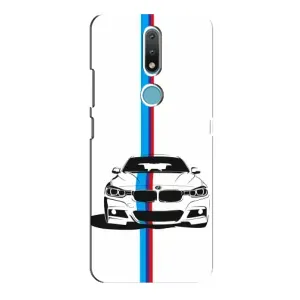 Чехол с принтом «Машина БМВ» для Nokia 2.4