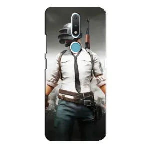 Чехол PUBG для Нокиа 2.4 (AlphaPrint)