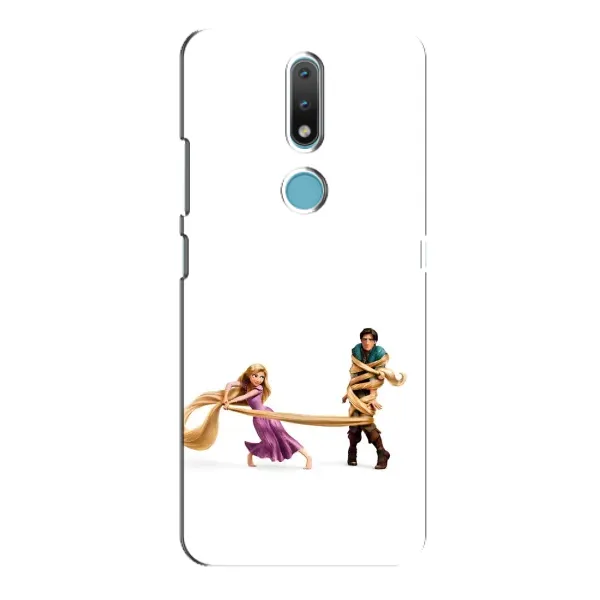 Чохол з принтом «Рапунцель та Флін» для Nokia 2.4 Чохол з принтом «Рапунцель та Флін» для Nokia 2.4
