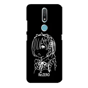 Чехол с принтом «Re: Zero» для Nokia 2.4