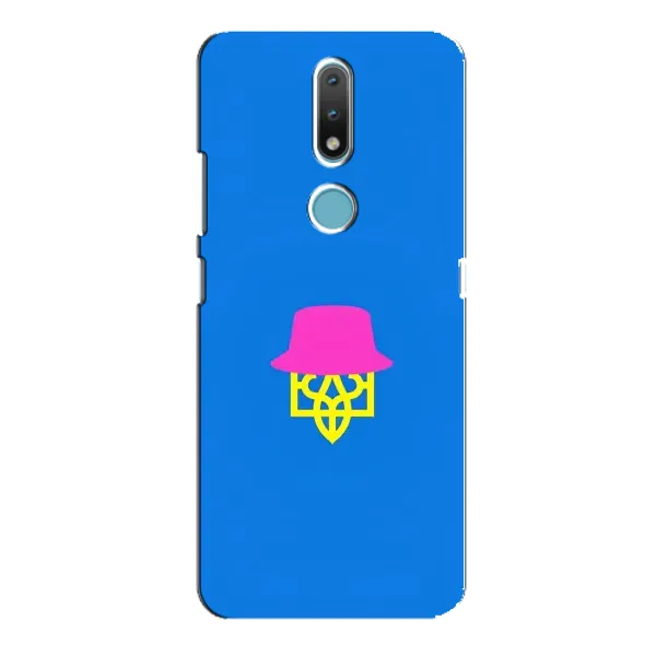 Чохол з принтом «Шапка на гербу» для Nokia 2.4