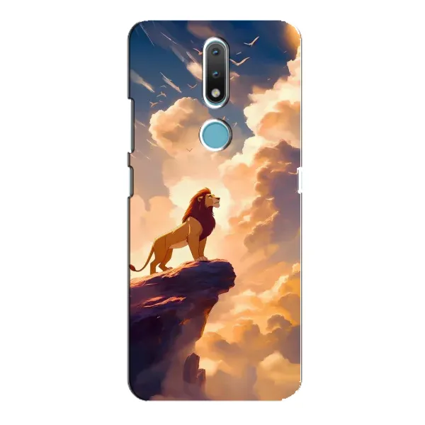 Чехол с принтом «Симба на скале» для Nokia 2.4 Чехол с принтом «Симба на скале» для Nokia 2.4