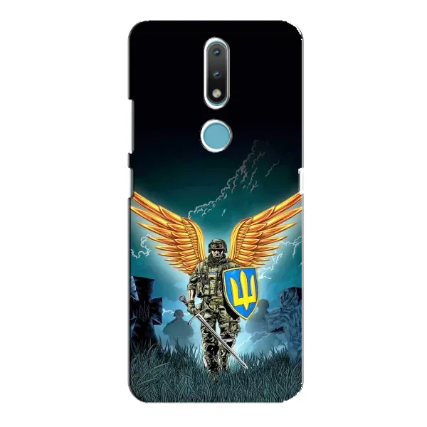 Чохол з принтом «Солдат ЗСУ» для Nokia 2.4